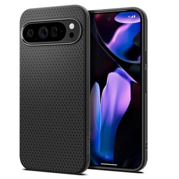 Google Pixel 9 Pro XL Spigen Liquid Air TPU Hülle - Schwarz