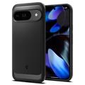 Google Pixel 9/9 Pro Spigen Rugged Armor TPU Hülle - Schwarz