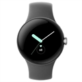 Google Pixel Watch (GA04303-DE) 41mm LTE - Silber / Charcoal