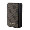 Guess 4G Metall Logo 18W Power Bank 10000mAh - Braun