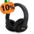 Guess 4G Tone on Tone Script Wireless Kopfhörer - Schwarz