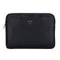 Guess Grained Triangle Logo Laptop-Tasche - 14" - Schwarz