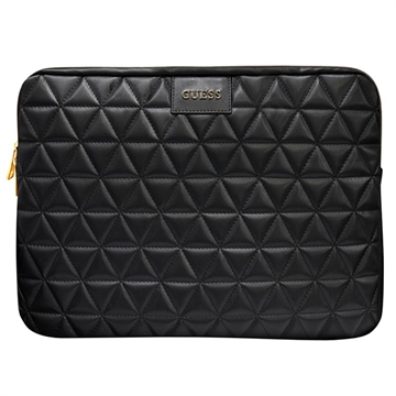 Guess Quilted Universal Laptop Tasche - 13" - Schwarz