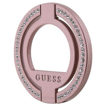 Guess Strasssteine Magnetischer Ringhalter / Ständer - Pink