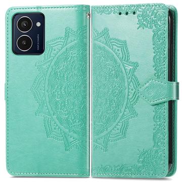 HMD Pulse Pro Mandala Serie Wallet Hülle - Grün