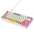 HXSJ V500 kabelgebundene mechanische Gaming-Tastatur mit Hintergrundbeleuchtung
