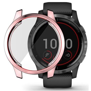 Hat Prince Garmin Venu 2S TPU Hülle mit Displayschutz - 40mm - Roségold