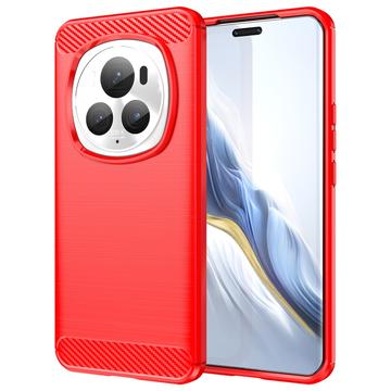 Honor Magic6 Pro Gebürstete TPU Hülle - Karbonfaser