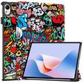 Huawei MatePad 11.5 S Tri-Fold Serie Smart Folio Hülle - Graffiti