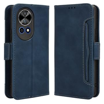 Huawei Nova 12 Cardholder Serie Wallet Hülle - Blau