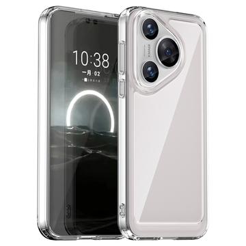 Huawei Pura 70 Pro/70 Pro+ Kratzfest Hybrid Hülle - Durchsichtig