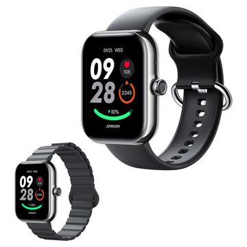 Joyroom JR-FT5 Plus Smartwatch - 1.96" Bildschirm, Sportuhr mit Anrufbeantwortung - Schwarz