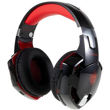 KOTION EACH G2000BT Stereo-Gaming-Headset mit Geräuschunterdrückung über dem Ohr Kopfhörer mit abnehmbarem Mikrofon