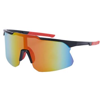 KV Speed Half Frame Radfahren Brille - Rot / Schwarz