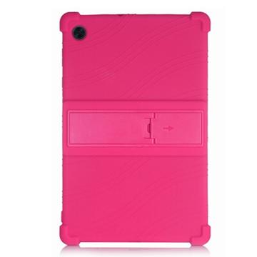 Lenovo Tab M10 Gen 3 Silikonhülle mit Kickstand - Hot Pink