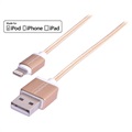 Lightning / USB Kabel - iPhone 6 / 6S, iPad Pro, iPad Mini 4 - Goud