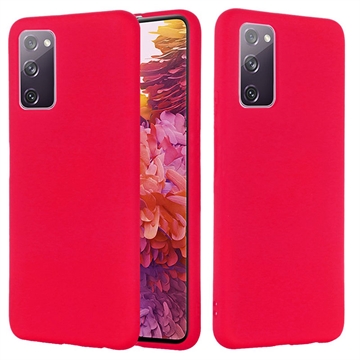 Samsung Galaxy S20 FE 5G Liquid Silikonhülle - Rot