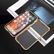 iPhone XS/X Magnetisches Cover mit Panzerglas