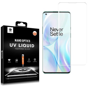 Mocolo UV OnePlus 8 Pro Panzerglas - Durchsichtig