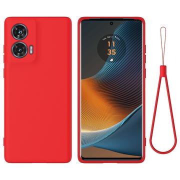 Motorola Edge 50 Fusion Liquid Silikonhülle - Rot