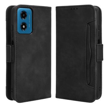 Motorola Moto G24 Power/G04/E14 Cardholder Serie Wallet Hülle - Schwarz