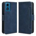 Motorola Moto G24 Power/G04/E14 Cardholder Serie Wallet Hülle - Blau