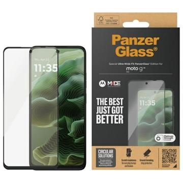 Motorola Moto G35 Panzerglas Ultra-Wide Fit Panzerglas - 9H - Schwarzer Rand