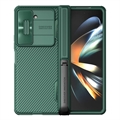 Samsung Galaxy Z Fold5 Nillkin CamShield Fold Hybrid Case mit Ständer - Verde