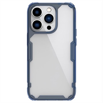 Nillkin Nature TPU Pro iPhone 14 Pro Hybrid Hülle - Blau