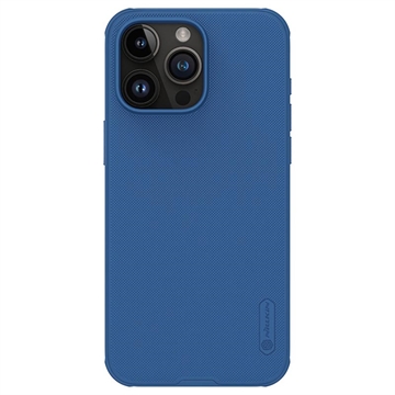 iPhone 15 Pro Nillkin Super Frosted Shield Pro Hybrid Hülle - Blau