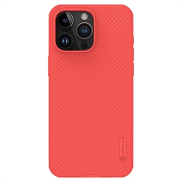 iPhone 15 Pro Max Nillkin Super Frosted Shield Pro Hybrid Hülle - Rot