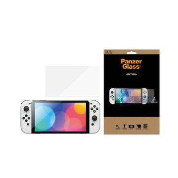 Nintendo Switch OLED PanzerGlass Standard Fit AntiBacterial Panzerglas - Durchsichtig