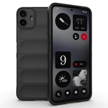 Nothing CMF Phone 1 Rugged TPU Hülle - Schwarz