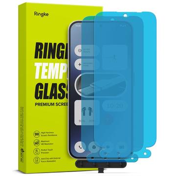 Nothing Phone (2a)/(2a) Plus Ringke TG Panzerglas - Case Friendly - Durchsichtig