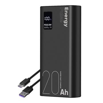 Obal:Me EnergyPulse Powerbank 20000mAh - 22.5W - Schwarz