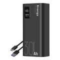 Obal:Me EnergyPulse Powerbank 30000mAh - 22.5W - Schwarz