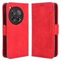 OnePlus 12R/Ace 3 Cardholder Serie Wallet Hülle - Rot