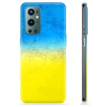 OnePlus 9 Pro TPU Hülle Ukrainische Flagge - Zweifarbig