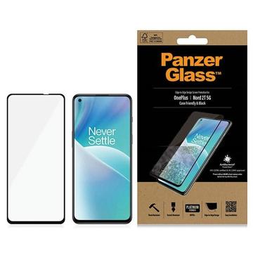 OnePlus Nord 2T PanzerGlass E2E Case Friendly Panzerglas - Schwarz Rand