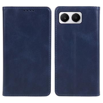 OnePlus Nord 4 Wallet Hülle mit Magnetverschluss - Kalb Textur - blau