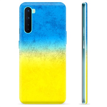 OnePlus Nord TPU Hülle Ukrainische Flagge - Zweifarbig