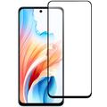 Oppo A79/A2 Full Cover Panzerglas - Schwarz Rand