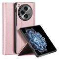  Oppo Find N3/OnePlus Open Dux Ducis Bril Flip Hülle - Rosa