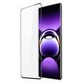 Oppo Find X7 Ultra Dux Ducis Medium Alumina Panzerglas - Schwarz Rand