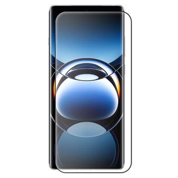 Oppo Find X7 Ultra Full Cover Panzerglas - Schwarz Rand