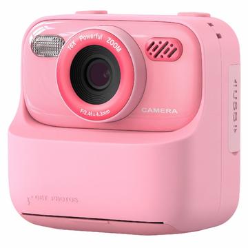 P79 Kinder-Sofortbild-Digitalkamera - Doppellinse, 1080P, 32GB - Rosa