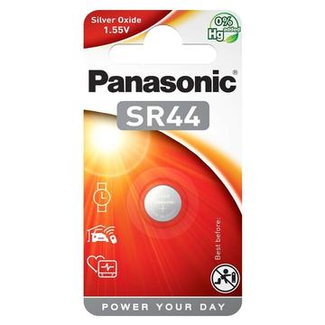 Panasonic 357/303 SR44W Silberoxid-Akku - 1.55V