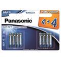 Panasonic Evolta LR03/AAA Alkaline-Batterien - 8 St.