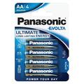 Panasonic Evolta LR6/AA Alkaline-Batterien - 4 Stk.