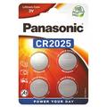 Panasonic Mini CR2025 Batterie 3V - 4 Stk.